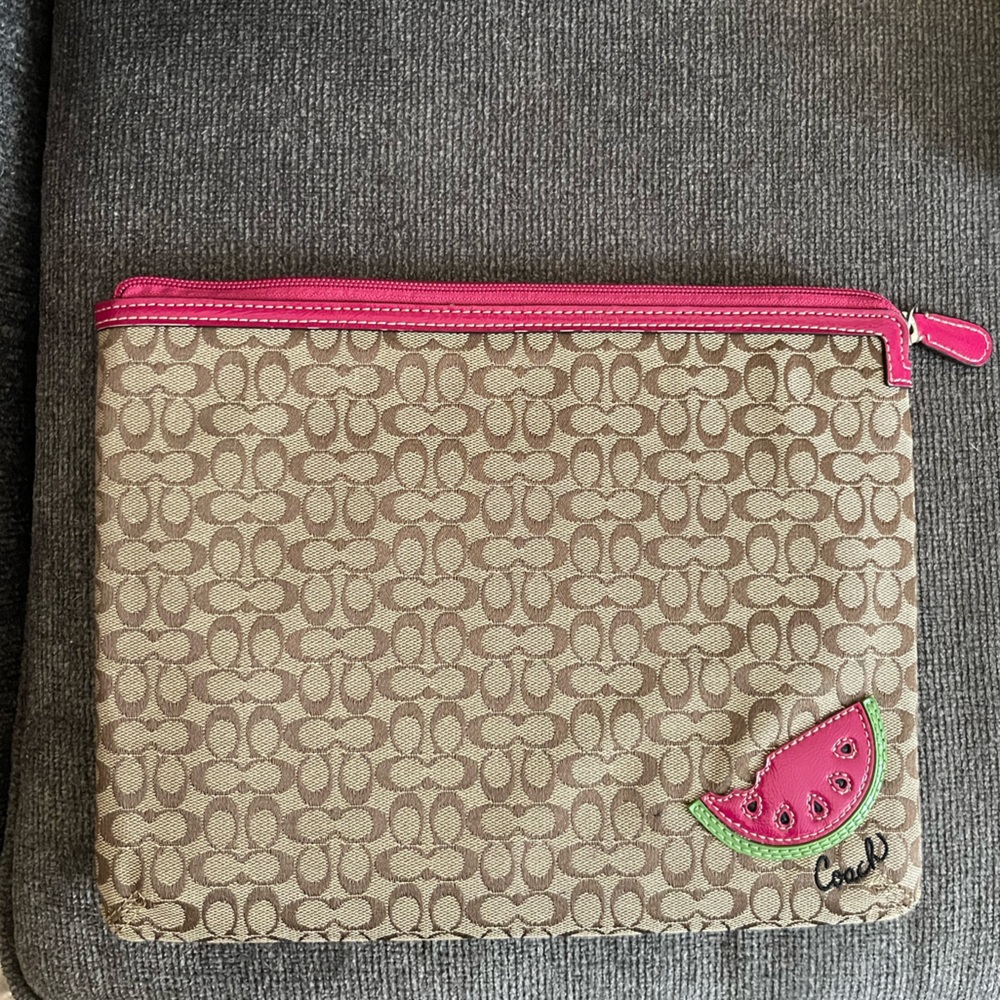 Coach Tablet Pouch